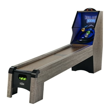 9 ft. Roll and Score Game with LED Lights and Electronic Scorer, Gray by Hall of Games