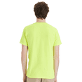 thumbnail image 3 of Hanes Hi Vis Essential-T T-Shirt for Men, 60 Cotton/40 Poly Short Sleeve Mens T-Shirt, High Visibility Safety Shirts, Safety Green M, 3 of 5