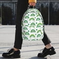 thumbnail image 2 of Disketp St. Patrick's Day rainbows Mochila Escolar de 15 Pulgadas, Mochila Ligera para Estudiantes, Viajes y Trabajo, Cómoda y Resistente para el Uso Diario, 2 of 6