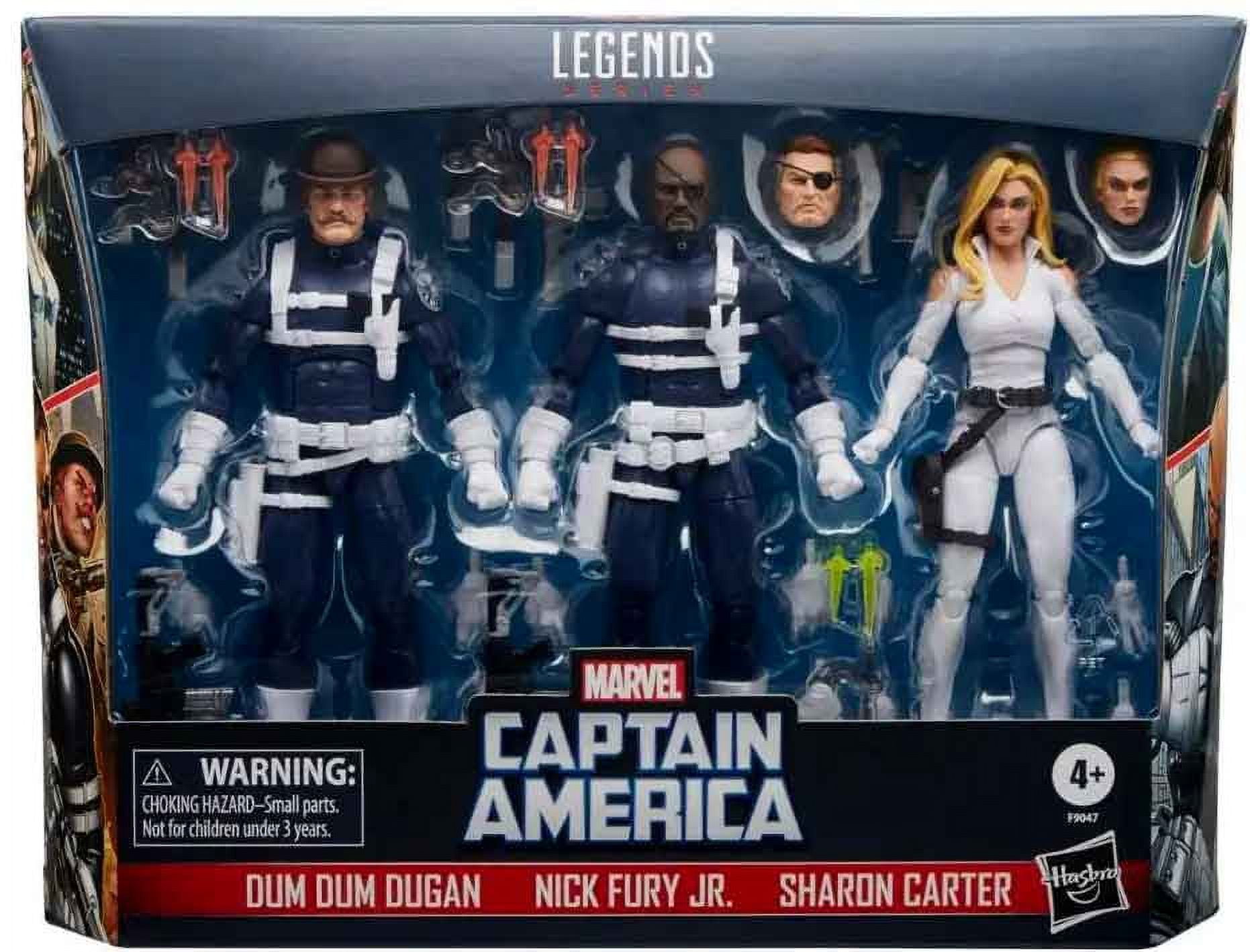 マーベルレジェンド・シールド3パックセット Marvel Legends Shield 6 Inch Action Figure 3-Pack Box Set - Dum