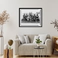 thumbnail image 4 of Historic Framed Print, Chilkat Indians in dancing costumes, Alaska.Winter & Pond, photographers, Juneau, Alaska., 17-7/8" x 21-7/8", 4 of 9