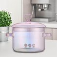 thumbnail image 4 of Heat Resistant Glass Stovetop Pot Mini Size Cookware Instant Noodle Soup Pot for Soup Milk, 4 of 9