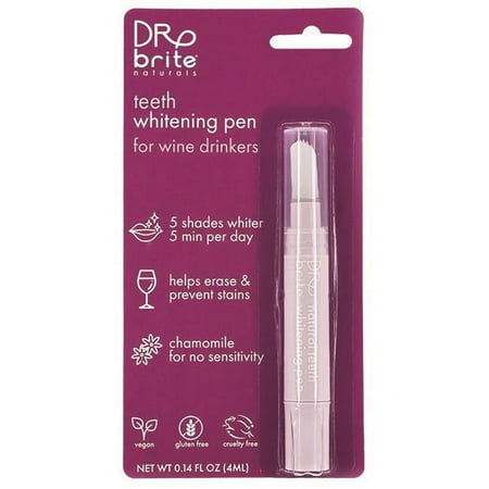 Dr. Brite 718679 Teeth Whitening Pen Wine Drinkers - 6 per Case