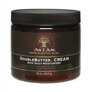 As I Am Double Butter Rich Daily Moisturizer Cream, 16 Oz