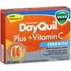 P & G Vicks DayQuil Plus Vitamin C Cold & Flu, 20 ea