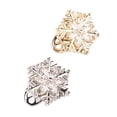 thumbnail image 1 of Snowflake Nail Decoration, Christmas Nail Art Decor Rotatable Multi Functional 2pcs  For Holiday, 1 of 8