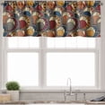 thumbnail image 3 of Ambesonne African Valance & Curtain, Abstract Paisley Motifs, 55"x24", Multicolor, 3 of 6