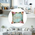 thumbnail image 5 of nygtbtfer  Happy Mothers Day Throw Pillow Covers Set of 2 Decorative Floral Cushion Cases Home Decorations Indoor for Bed Sofa  White, 5 of 7