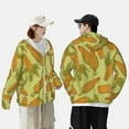 thumbnail image 6 of Gaeub Corn Men's and Women's UPF 50+ Long-Sleeved Sun Protection Clothing, Fishing Shirt Long Sleeve Zip - Medium, 6 of 9