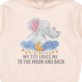 thumbnail image 3 of Inktastic My Titi Love Me to the Moon and Back Toddler Hoodie, 3 of 4