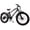 Black, variant on Foldable Electric Mountain Bike for Adult 20", 750W Motor,Fat Tire,48V 15AH,UL2849,Black