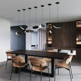 thumbnail image 3 of Sonneman 2901.25-Bk Papillons 13" Wide Led Mini Pendant - Black, 3 of 6
