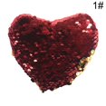 thumbnail image 2 of Heart Coin Pouch Creative Portable Sequin Coin Purse Heart Change Purse for Girl, 2 of 10