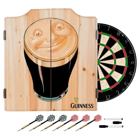 Off Dart - Guinness Dart Cabinet Set with Darts and Board