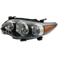 thumbnail image 2 of Headlight Compatible With 2011-2013 Toyota Corolla Left Driver Halogen With bulb(s), 2 of 8
