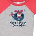 thumbnail image 4 of Inktastic Nana and Poppy Love Me Boys Baby Bodysuit, 4 of 5