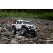 Axial RC Truck SCX24 Jeep Gladiator 4 Wheel Drive Rock Crawler RTR Nothing Needed to Complete Ready-To-Run White AXI00005V2T4