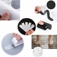 thumbnail image 2 of Adhesivo antideslizante para baño de Color negro transparente, tira antideslizante para bañera, cinta antideslizante PEVA transparente para peldaños de escalera JAMW Sencillez, 2 of 2