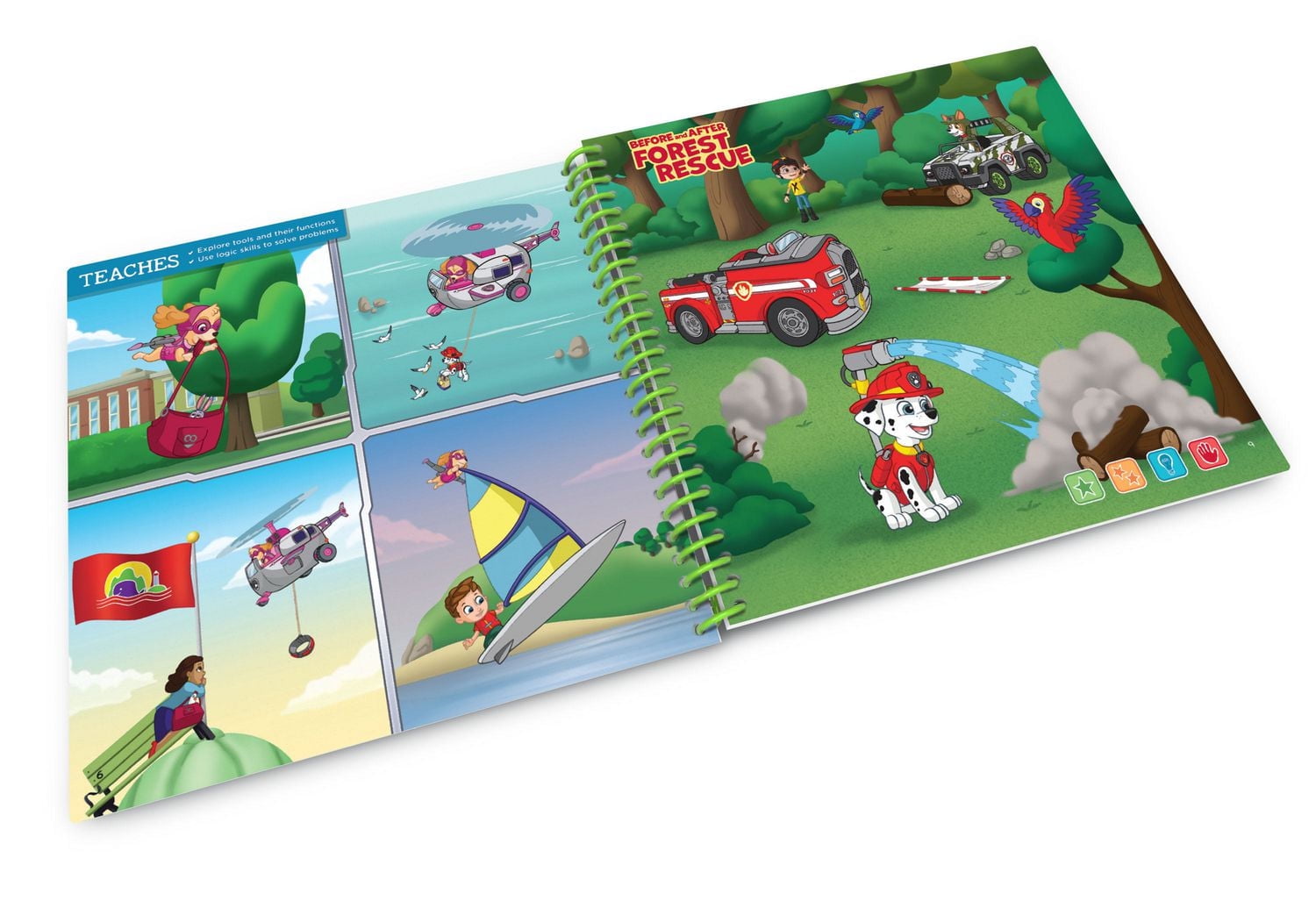 LeapFrog LeapStart around Town with PAW Patrol - English Version