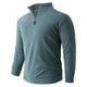 thumbnail image 1 of pstuiky Camisas casuales de manga larga para hombre, Suéter de punto cálido de color sólido de moda informal para hombre, manga larga, top redondo Tops casuales para hombres s, 1 of 6