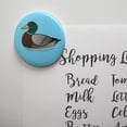 thumbnail image 2 of Duck Swimming in Water Kitchen Refrigerator Locker Button Magnet, 2 of 5