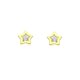 thumbnail image 2 of Bizzarro - Broqueles Estrella Mini De Oro Amarillo Con Zirconia 14K, Modelo: RC-4 Bizzarro Aretes, 2 of 2