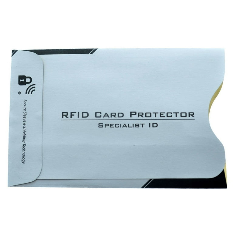 Specialist ID Frosted Rigid Plastic Horizontal Half Card Holder