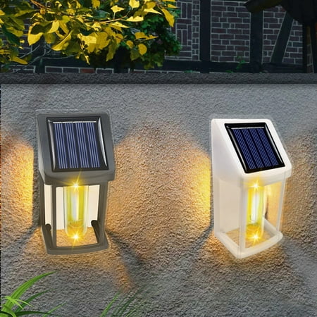 

Yuseik Outdoor Garden Solar Light Wall Light Induction Light Tungsten Filament Light Wall Light Black + White 2Pcs Garden Lights Clearance! （Towel (35*75cm)）