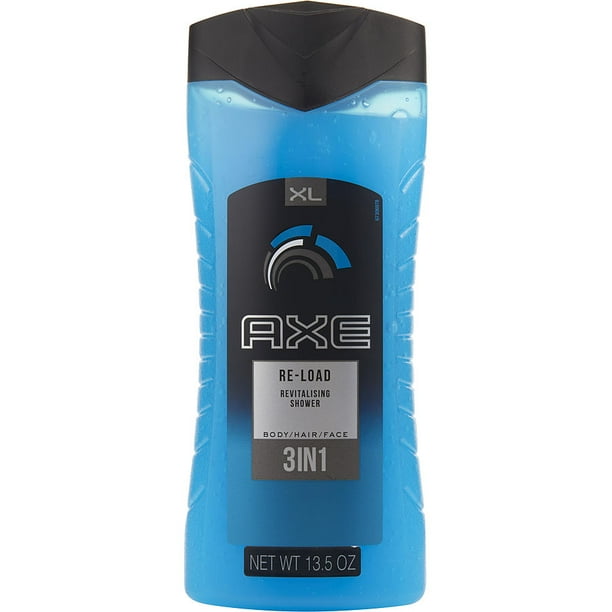Axe by Unilever Reload 3In1 Shower Gel 13.5 Oz for Men Walmart