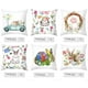 thumbnail image 3 of Almohada De Huevo De Conejo De Pascua, Decoraciones Para El Hogar De Pascua, Funda De Almohada Cuadrada Duradera Para Sofá, Librería, Fiesta Speravity HA044715-02, 3 of 5