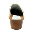 thumbnail image 5 of BJORK Maja Wood Printed Leather Clogs (Bonita - EU36), 5 of 8