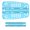 Lake Blue, variant on SDFGTstore High Performances Diving Backplate Carbon Fiber Diver BCD Harness Back Plate