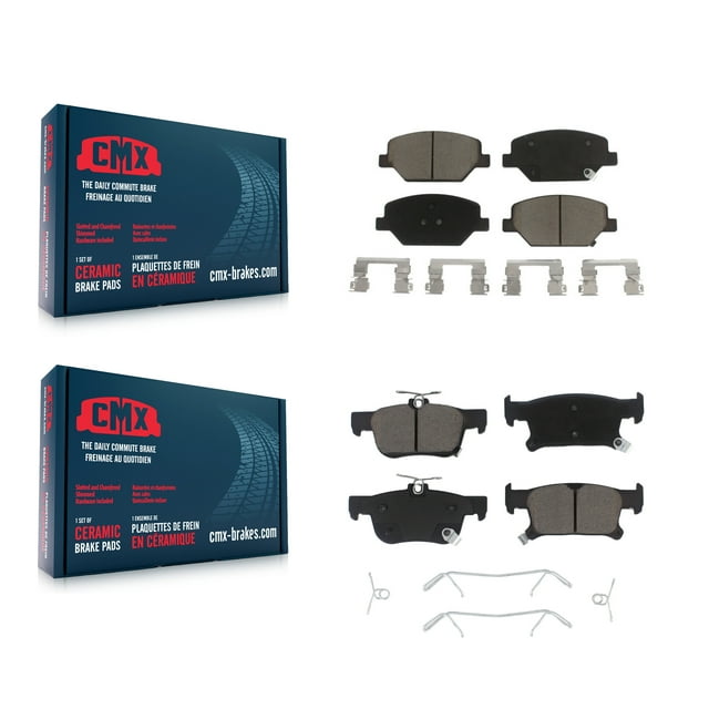 CMX Front Rear Ceramic Brake Pads Kit for Car Buick Envision KCX-100239