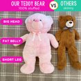 thumbnail image 5 of LotFancy Giant Teddy Bear Stuffed Animals, 48" Bear Plush Toy for Girls Girlfriend Wife, 5 of 6