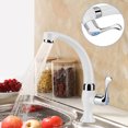 thumbnail image 2 of ABS Plastic Single Cold Faucet Water Tap Kitchen Sink Bathroom Basin Accessories G1/2(Tail), 2 of 5