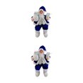 thumbnail image 1 of Muñeco sentado de Papá Noel Cateissary con bolsa de regalo decorativa y regalos alegres 20 cm x 18 cm x 35 cm, 1 of 1