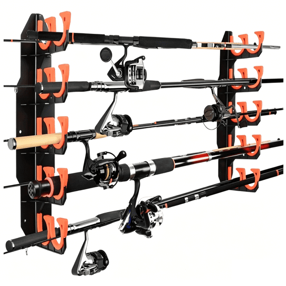 Fishing Rod Holder for Garage 2count