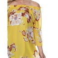 thumbnail image 3 of Women's Off the Shoulder Floral Blouse, 3 of 3