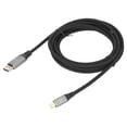 thumbnail image 3 of Version 1.4 Mini DP to DP cable Two-way mutual conversion for Displayport Line 4K@144Hz HD cable for computers TVs projectors monitors 3 meters, 3 of 5