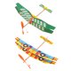 thumbnail image 4 of 2 aviones biplanos de juguete con motor de goma elástica para niños (patrón aleatorio), 4 of 7