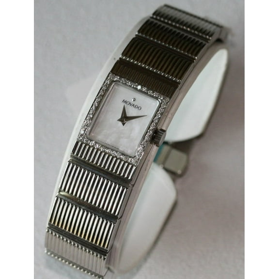 Movado Faceto for Women with Diamond Bezel