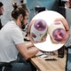 thumbnail image 5 of Squeeze Toy AWANGLUO Skull Halloween Squishy Fidget, paquete de 2, 5 of 6