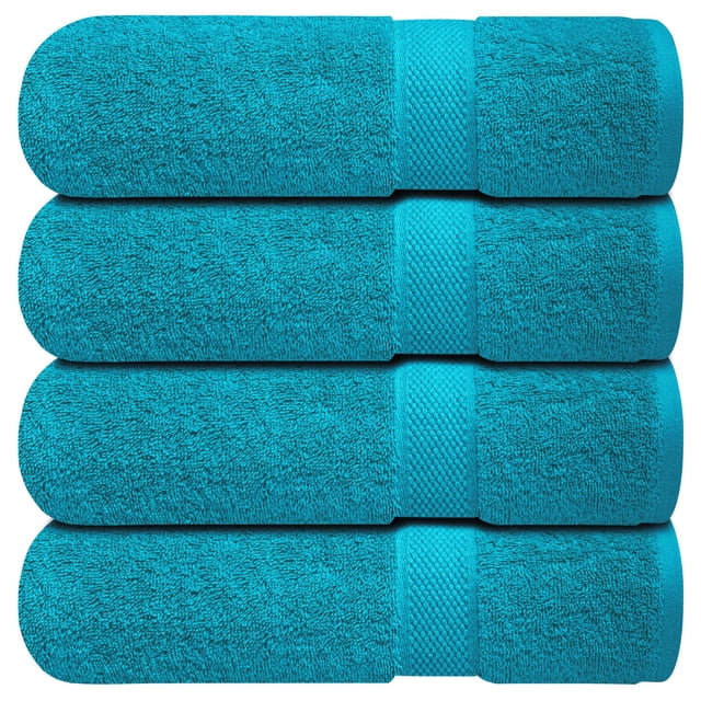 Juego de 4 toallas de baño Infinitee Xclusives Premium, 100% algodón