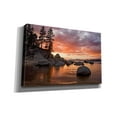 thumbnail image 2 of Epic Graffiti 'Sand Harbor Sunset' by Mike Jones, Giclee Canvas Wall Art, 40"x26", 2 of 6