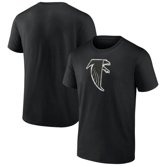 Men's  Black Atlanta Falcons Throwback T-Shirt