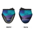 thumbnail image 2 of Pofeuu Night At Lake Aurora Print Thickened Mini Silicone Oven Mitts Heat Resistant, Rubber Oven Mitt Gloves, Finger Pinch Grips, Pot Holder, Silicone Potholder, 2 of 7