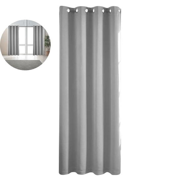 WNFJR Blackout Curtains – Sound Insulating & Thermal Bedroom Curtain Panels for Light Control – Easy Install Heavyweight Lined Curtains for Home Decor