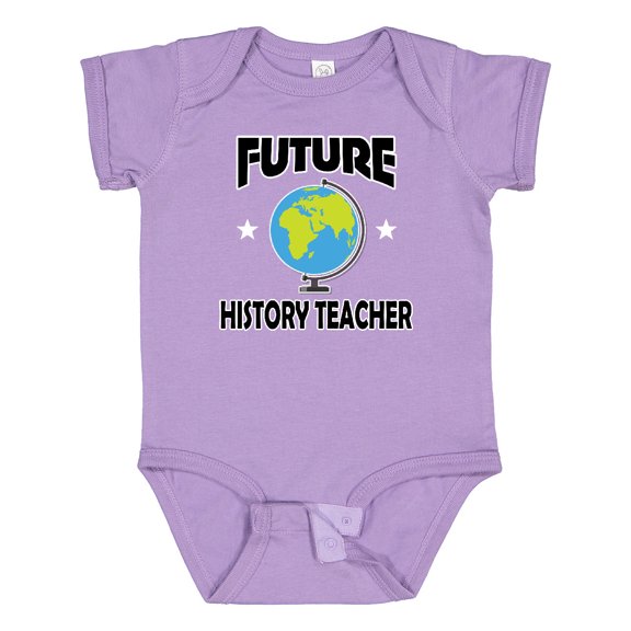 Inktastic Future History Teacher Boys or Girls Baby Bodysuit