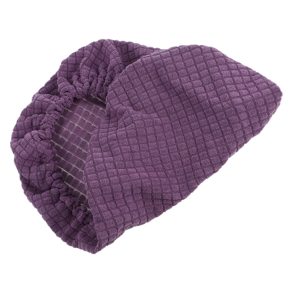 ELAYARD Violet Polyester Headrest Cover for Home Chairs, Non- , Easy to Install, Comfortable Cushion Support
