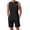 Black, variant on Men's Pajamas Set Workout Tank Top Pjs Sets with Shorts 2 Piece Soft Sleeveless Casual Sleep Shirts Loungewear Sets